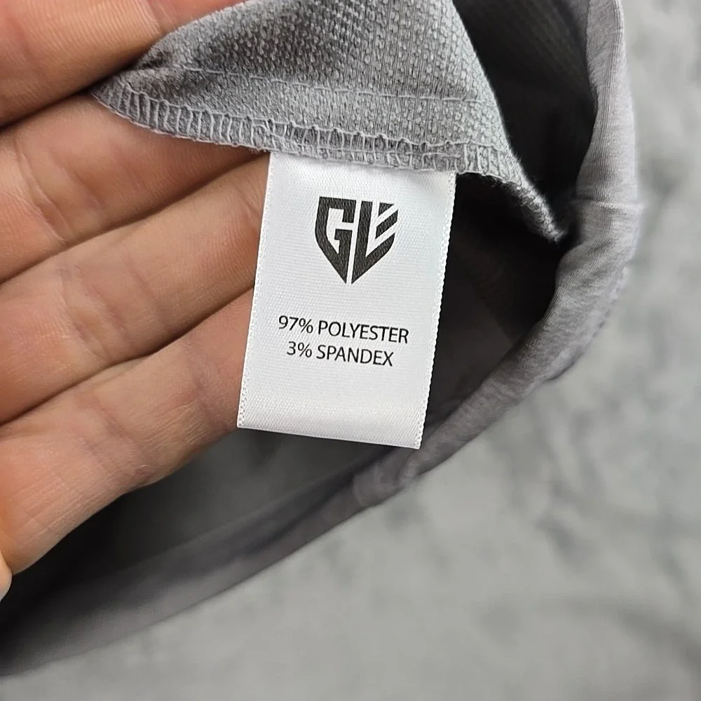 Graham Luxe Kash Jacket Mens XL Ultimate Gray Golf Full Zip Performance NWT Flaw